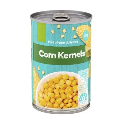 Porumb galben conservat